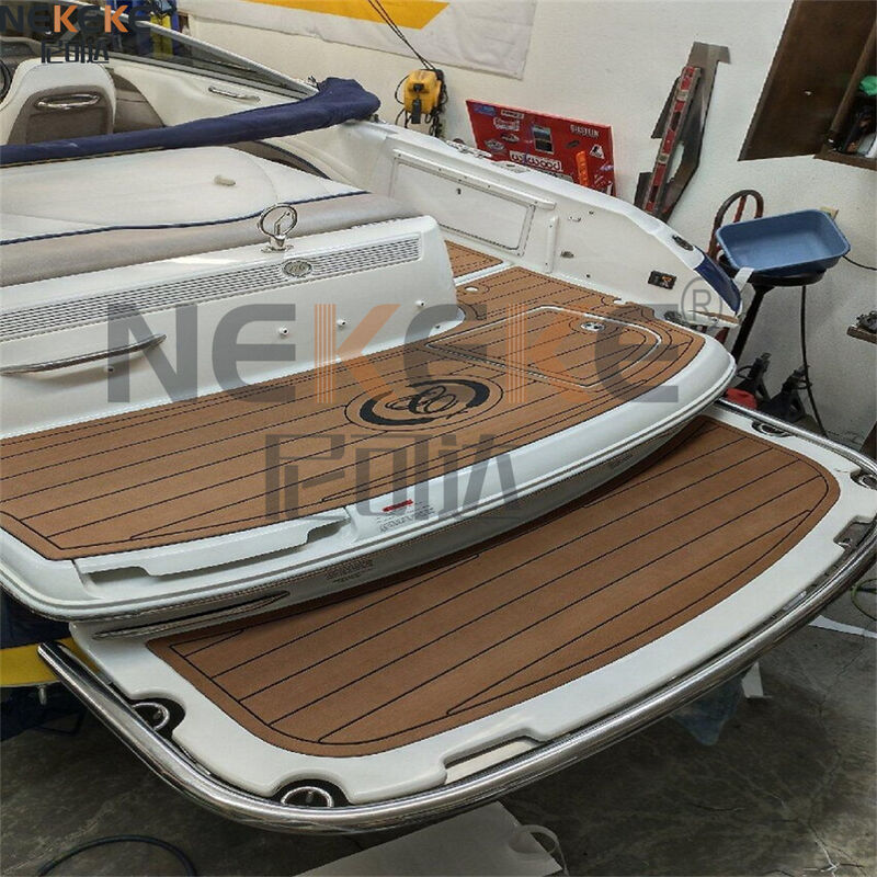 Cobalt 226 2005 Swim Platform EVA Faux Teak Deck Mat Marine Flooring Pad