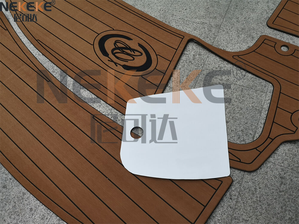 Cobalt 226 2005 Swim Platform EVA Faux Teak Deck Mat Marine Flooring Pad