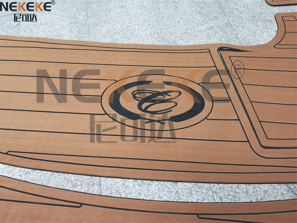 Cobalt 226 2005 Swim Platform EVA Faux Teak Deck Mat Marine Flooring Pad