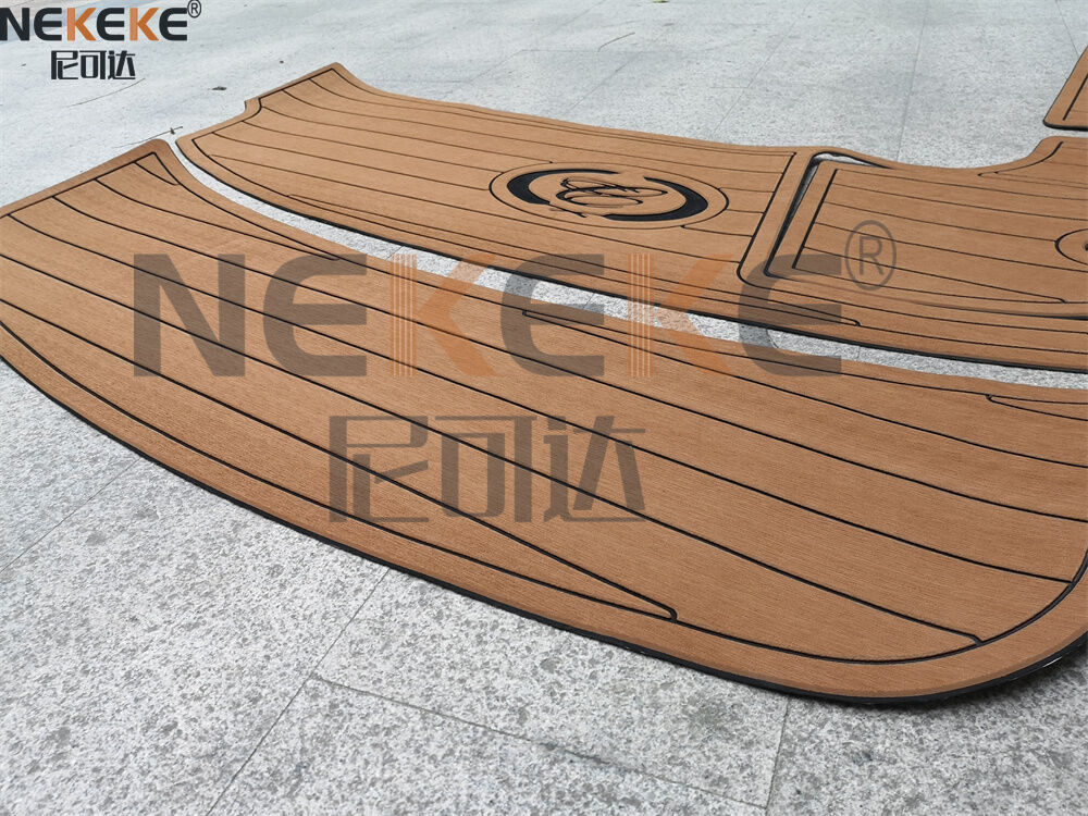 Cobalt 226 2005 Swim Platform EVA Faux Teak Deck Mat Marine Flooring Pad