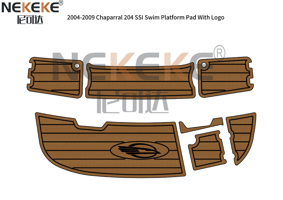 Chaparral 204 SSI 2004-2009 Swim Platform Pad EVA Faux Teak Deck Mat Marine Flooring