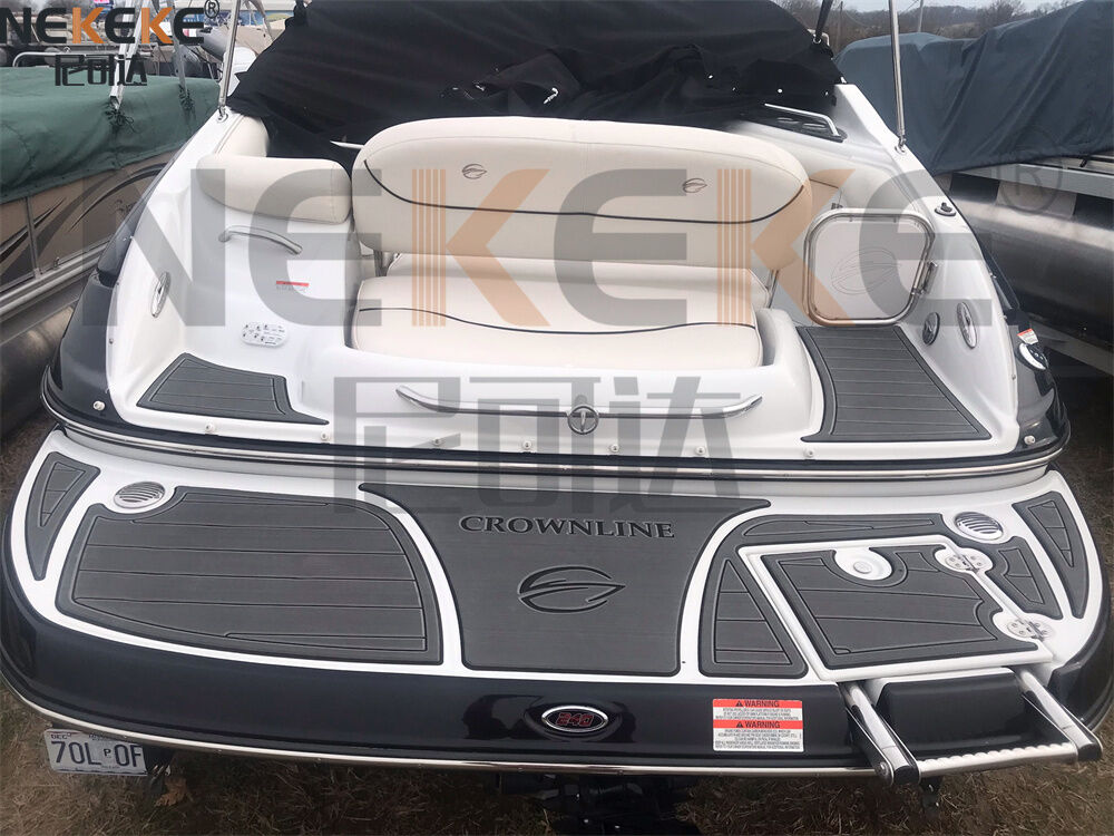 Crownline 220EX 2007 Swim Platform Cockpit EVA Faux Teak Deck Mat Marine Flooring Pad