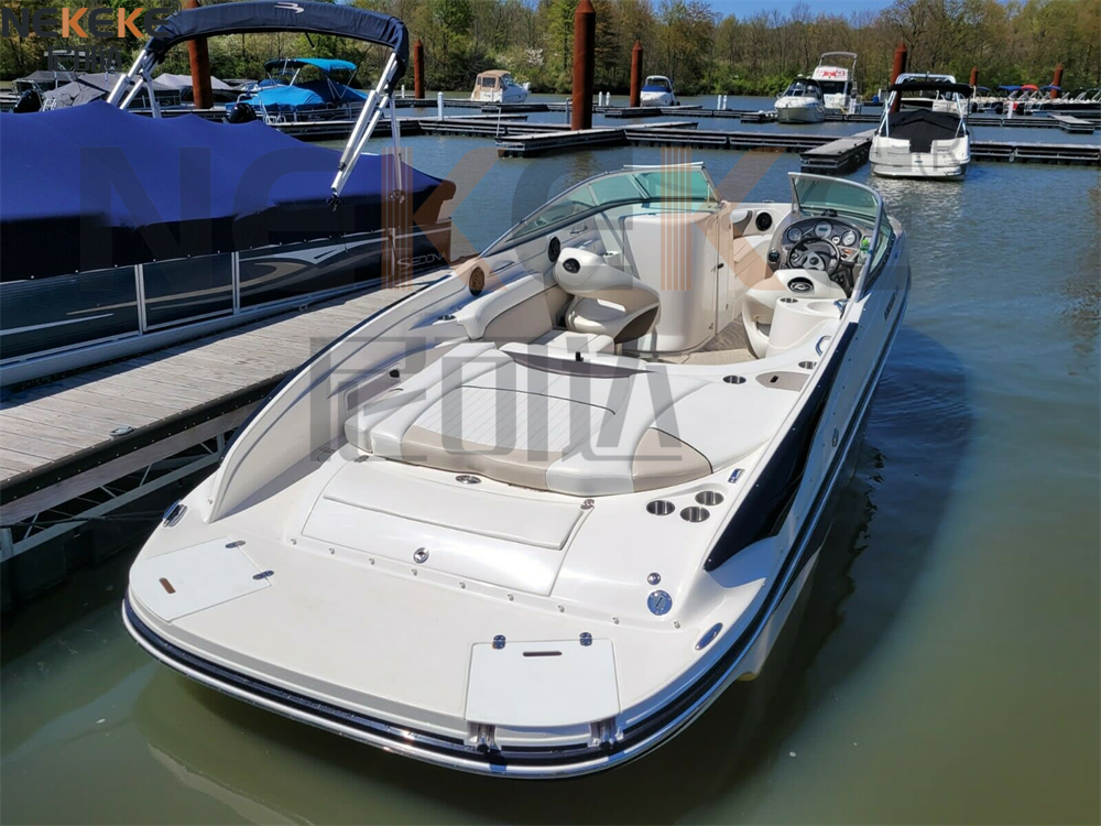 Rinker 246 Captiva BR 2010 Swim Platform EVA Faux Teak Deck Mat Marine Flooring Pad