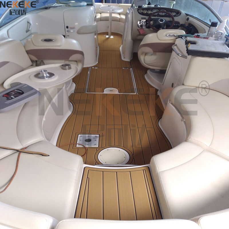 Chaparral Sunesta 274 2005 Swim Step Cockpit EVA Faux Teak Deck Mat Marine Flooring Pad