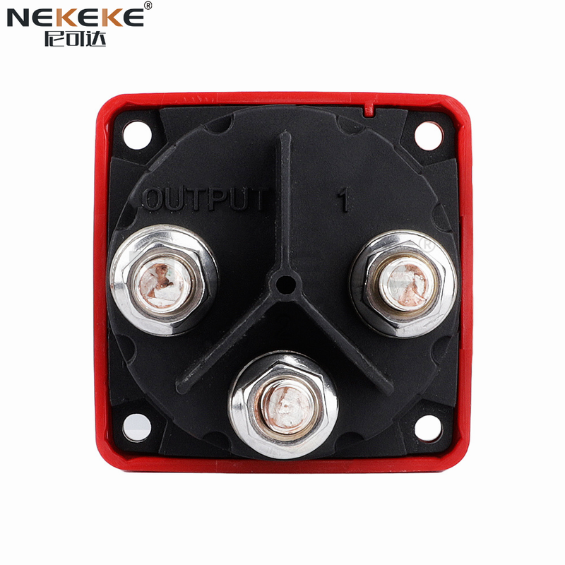MT085 300A Continuous Current IP66 Waterproof Ignition Protected Marine Battery Isolator Switch Dual Circuit