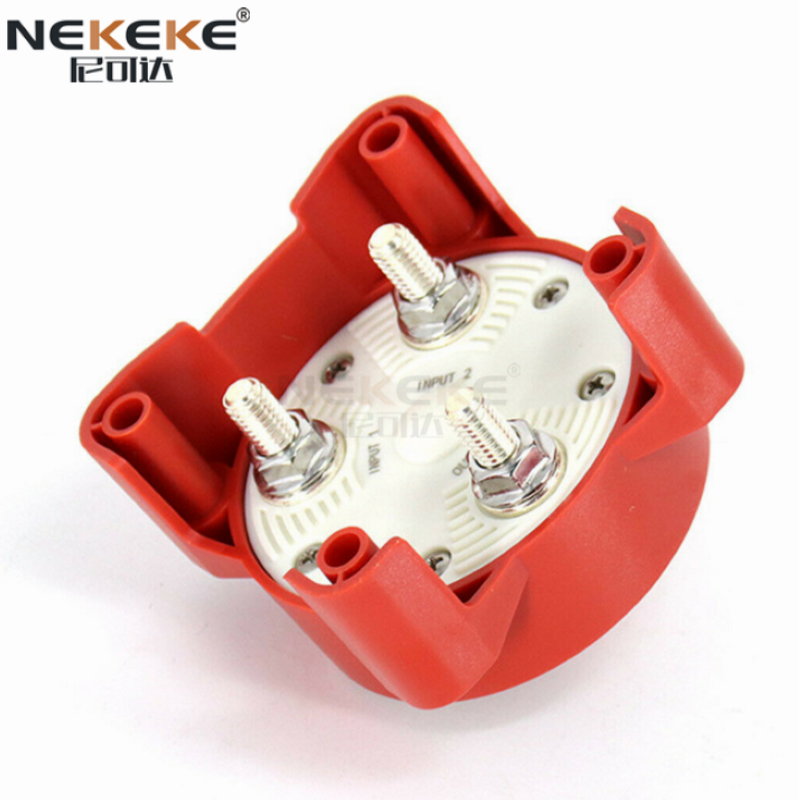 MT081 300A Continuous Current IP66 Waterproof Ignition Protected Marine Battery Isolator Switch Dual Circuit