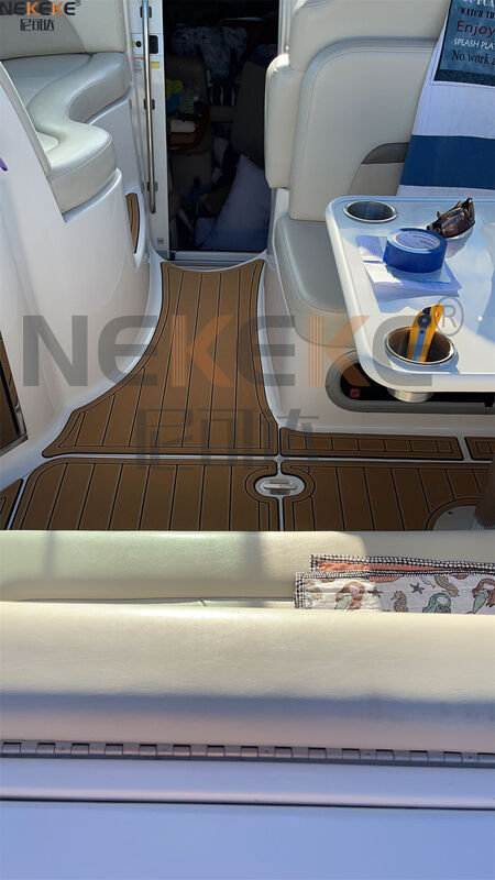 Chaparral Signature 290 2005 Swim Step Cockpit EVA Faux Teak Deck Mat Marine Flooring Pad