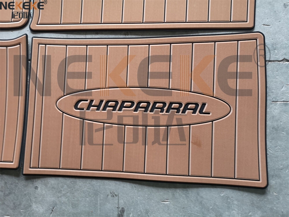 Chaparral Signature 290 2005 Swim Step Cockpit EVA Faux Teak Deck Mat Marine Flooring Pad