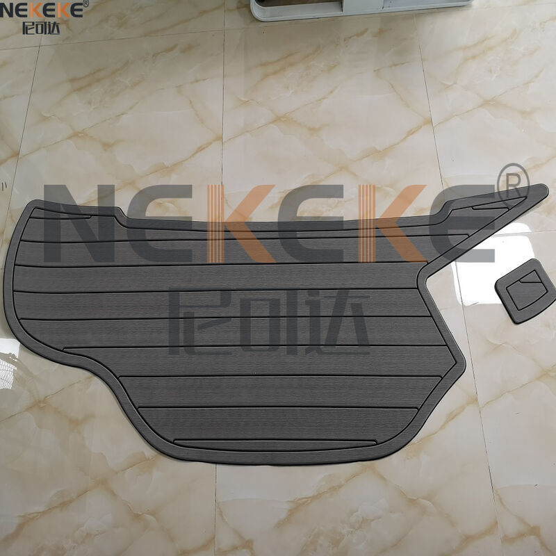 2006 Tahoe Q6 Swim Platform EVA Faux Teak Deck Mat Marine Flooring Pad