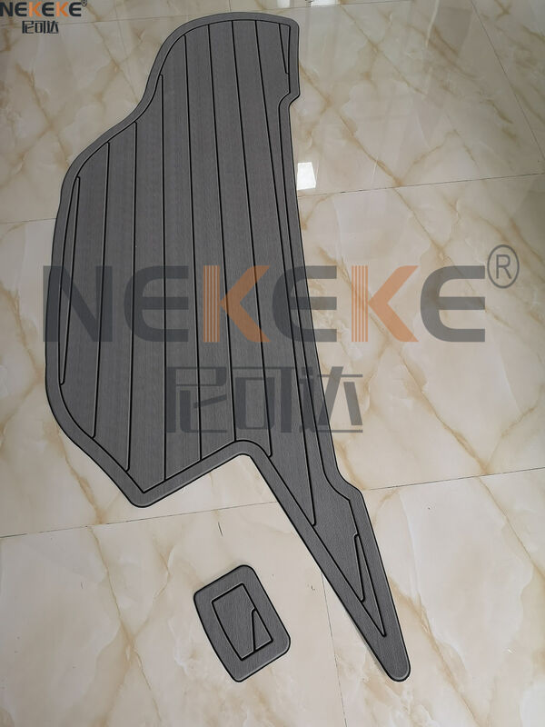 2006 Tahoe Q6 Swim Platform EVA Faux Teak Deck Mat Marine Flooring Pad