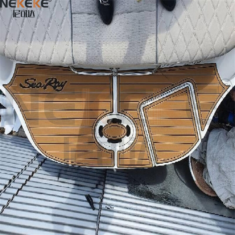 Sea Ray 200 220 Select Swim Platform EVA Faux Teak Deck Mat Marine Flooring Pad