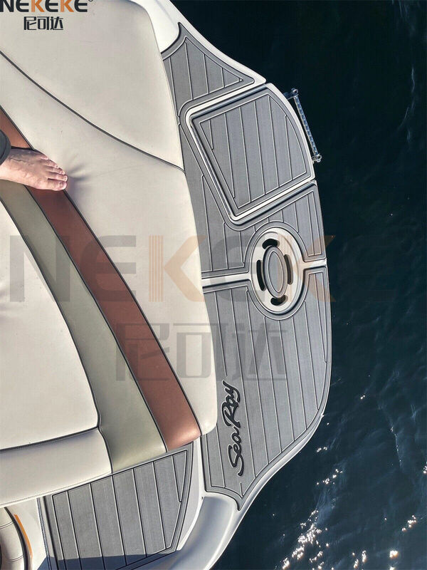 Sea Ray 200 220 Select Swim Platform EVA Faux Teak Deck Mat Marine Flooring Pad