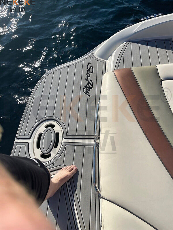 Sea Ray 200 220 Select Swim Platform EVA Faux Teak Deck Mat Marine Flooring Pad