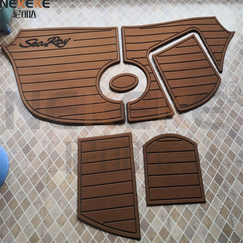 Sea Ray 200 220 Select Swim Platform EVA Faux Teak Deck Mat Marine Flooring Pad