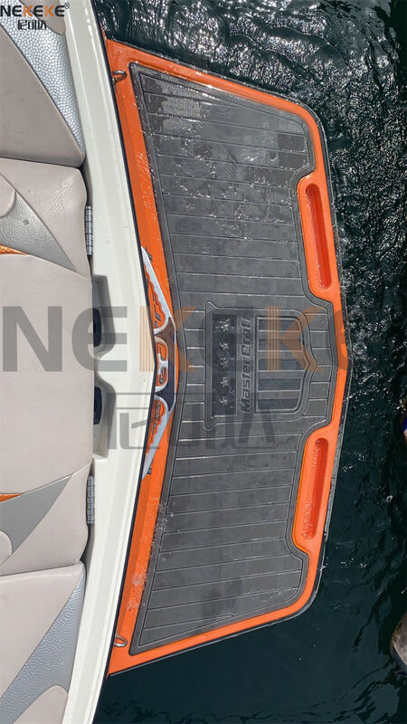 2008 MasterCraft X-2 Swim Platform EVA Faux Teak Deck Mat Marine Flooring Pad