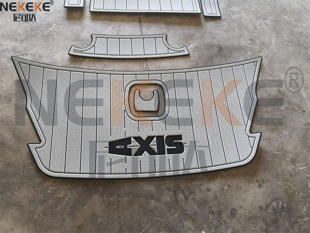 2008-2015 Axis A20 Wakeboard Boat Swim Platform Cockpit EVA Faux Teak Deck Mat Flooring Pad