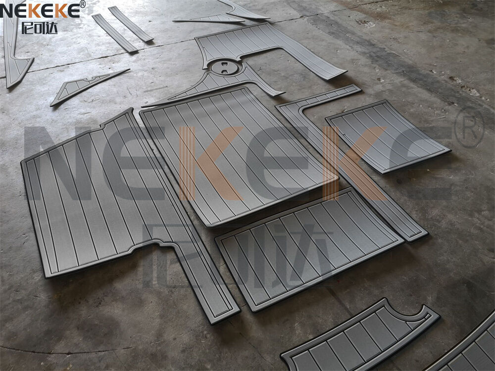 2008-2015 Axis A20 Wakeboard Boat Swim Platform Cockpit EVA Faux Teak Deck Mat Flooring Pad