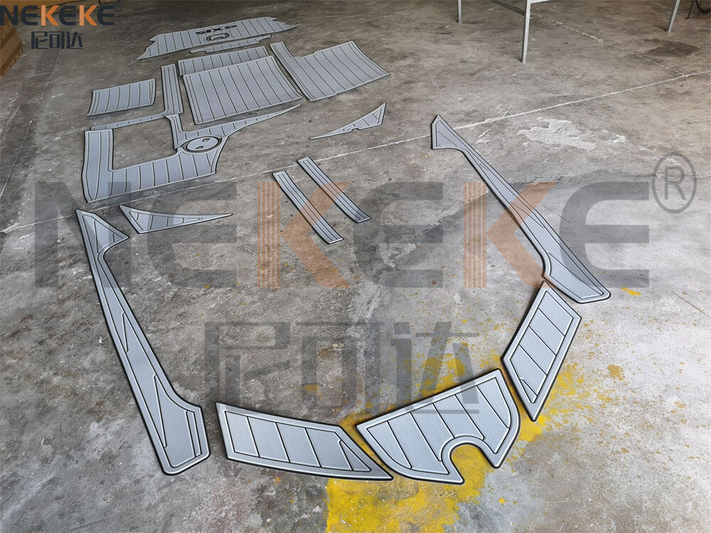 2008-2015 Axis A20 Wakeboard Boat Swim Platform Cockpit EVA Faux Teak Deck Mat Flooring Pad