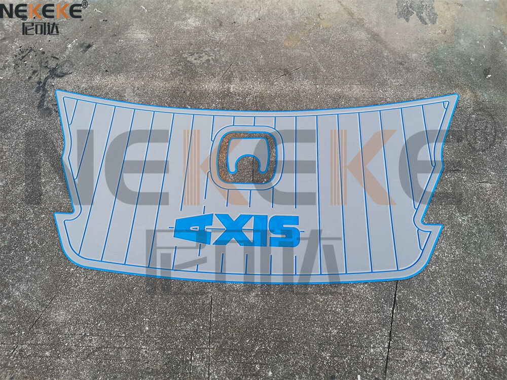 2008-2015 Axis A20 Wakeboard Boat Swim Platform Cockpit EVA Faux Teak Deck Mat Flooring Pad