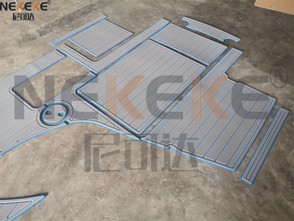 2008-2015 Axis A20 Wakeboard Boat Swim Platform Cockpit EVA Faux Teak Deck Mat Flooring Pad