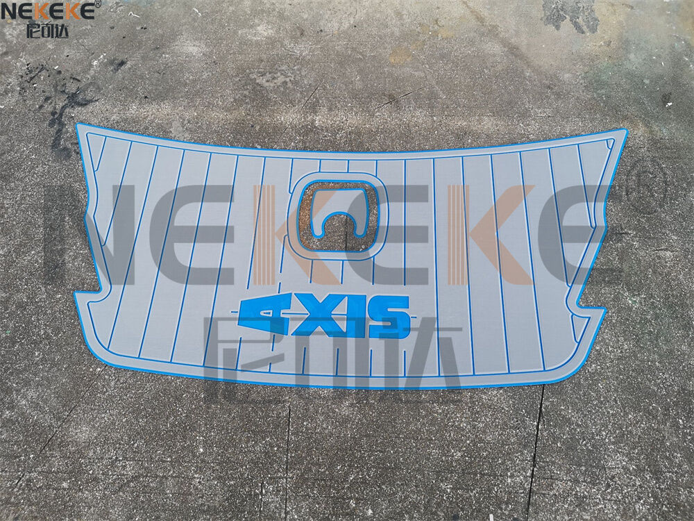 2009-2014 Axis A22 Wakeboard Boat Swim Platform Cockpit EVA Faux Teak Deck Mat Flooring Pad