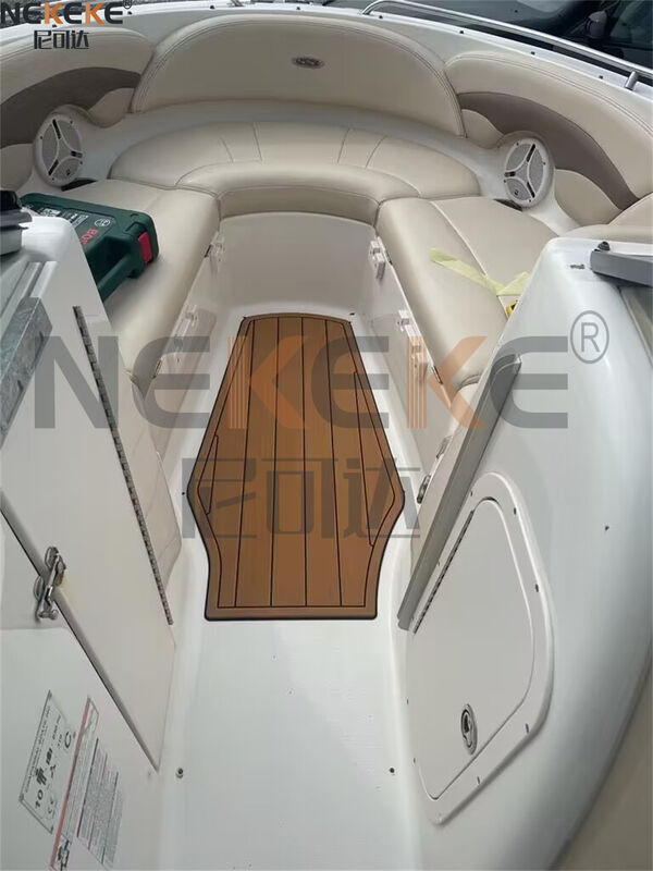 2007 Chaparral 246 SSI Swim Platform Cockpit EVA Faux Teak Marine Deck Mat Flooring Pad