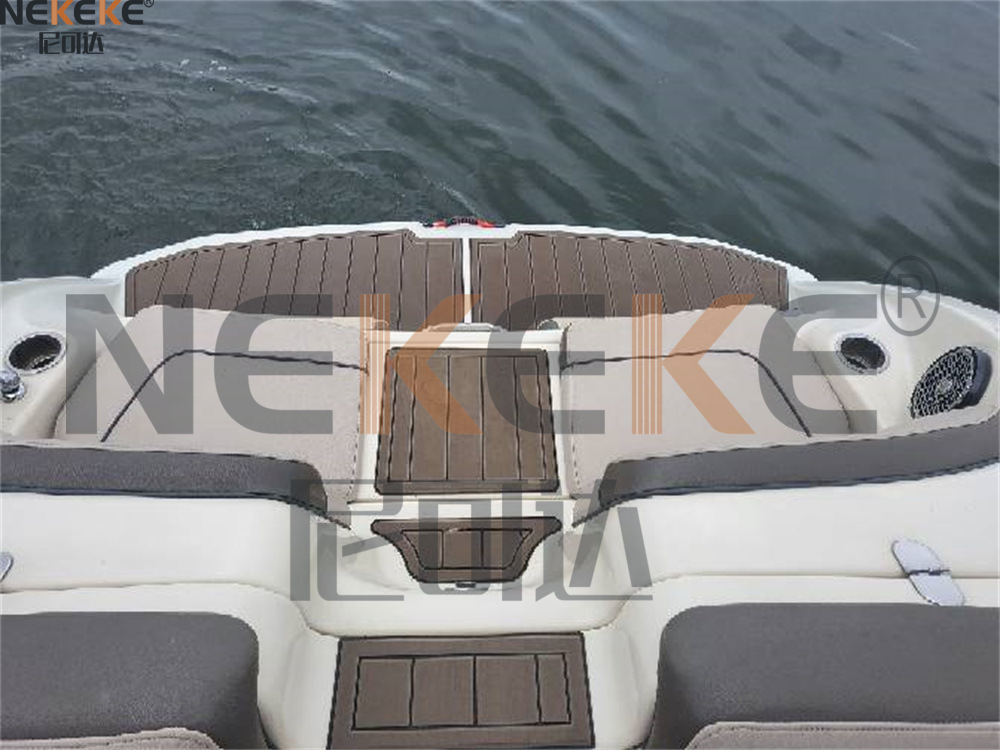 2015-2020 Yamaha 240 242 Jet Boat Swim Platform Cockpit EVA Faux Teak Deck Mat Flooring Pad