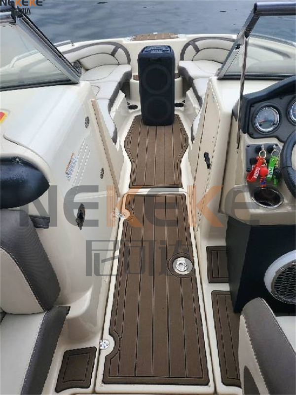 2015-2020 Yamaha 240 242 Jet Boat Swim Platform Cockpit EVA Faux Teak Deck Mat Flooring Pad