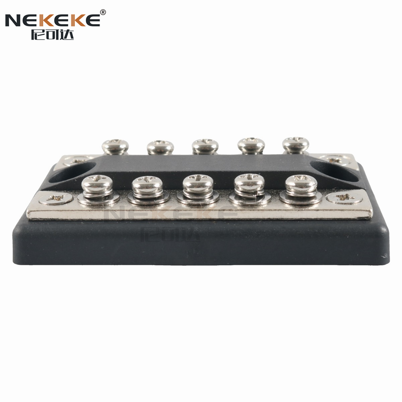 BB1932-5P Waterproof 5 Way Marine Bus Bar with Nickel Plated Copper for Power Distribution