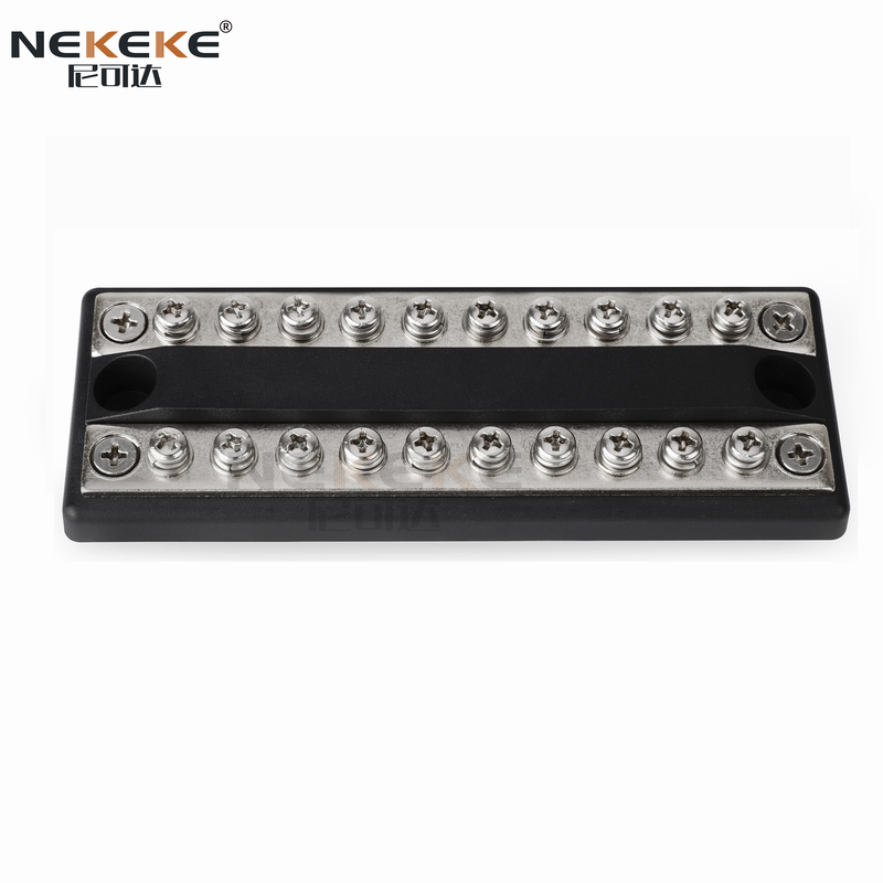 BB1932-10P Waterproof 10 Way Marine Bus Bar with Nickel Plated Copper for Power Distribution