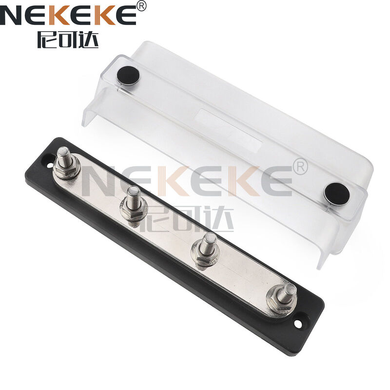 BB2109C Waterproof 5 Way Marine Bus Bar with Nickel Plated Copper for Power Distribution Block