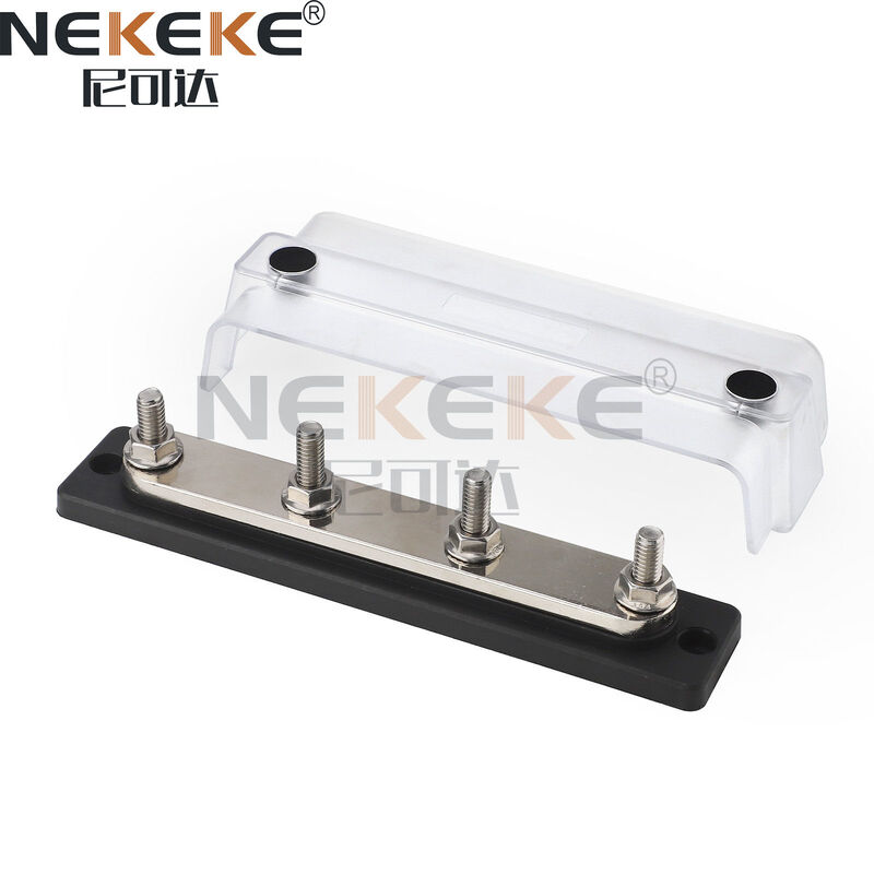 BB2109C Waterproof 5 Way Marine Bus Bar with Nickel Plated Copper for Power Distribution Block