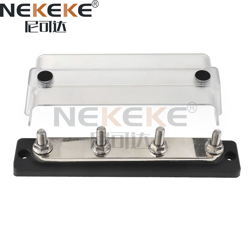 BB2109C Waterproof 5 Way Marine Bus Bar with Nickel Plated Copper for Power Distribution Block