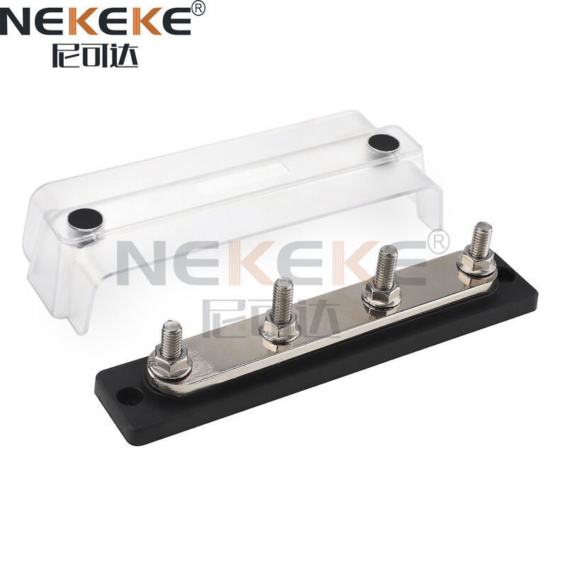 BB2109C Waterproof 5 Way Marine Bus Bar with Nickel Plated Copper for Power Distribution Block
