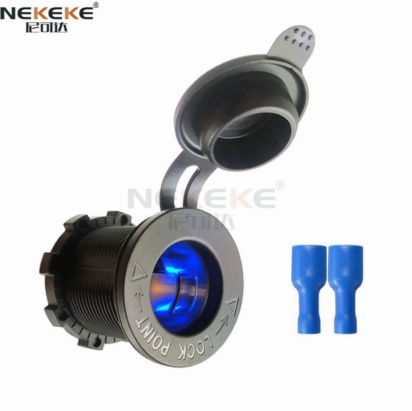 60W PD Charging Dual USB-C Marine Power Socket IP65 Waterproof Boat Yacht Panel DS1011