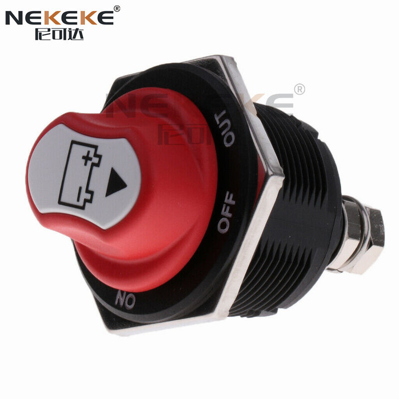 200A Continuous Rating Waterproof Dustproof 2 Position ON/OFF Marine Battery Disconnect Switch Battery Isolator Switch