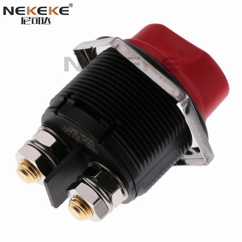 200A Continuous Rating Waterproof Dustproof 2 Position ON/OFF Marine Battery Disconnect Switch Battery Isolator Switch