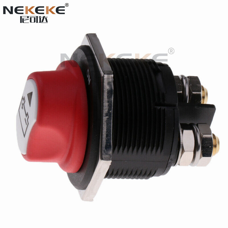 200A Continuous Rating Waterproof Dustproof 2 Position ON/OFF Marine Battery Disconnect Switch Battery Isolator Switch