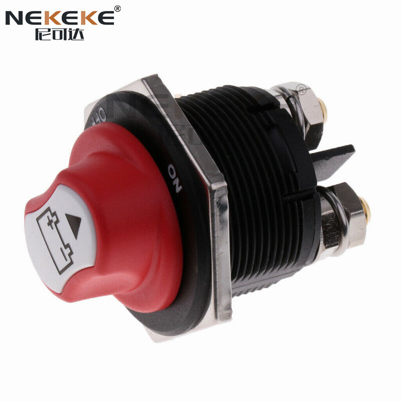 200A Continuous Rating Waterproof Dustproof 2 Position ON/OFF Marine Battery Disconnect Switch Battery Isolator Switch