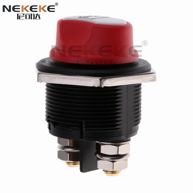 200A Continuous Rating Waterproof Dustproof 2 Position ON/OFF Marine Battery Disconnect Switch Battery Isolator Switch