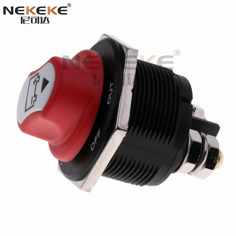 200A Continuous Rating Waterproof Dustproof 2 Position ON/OFF Marine Battery Disconnect Switch Battery Isolator Switch