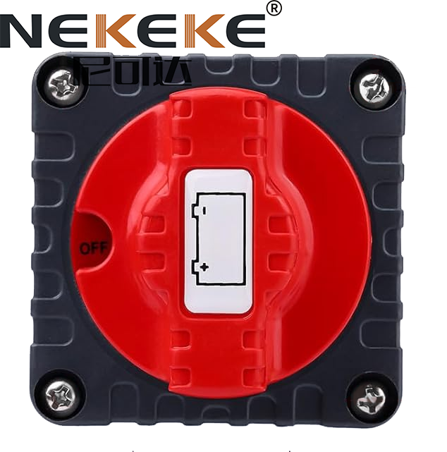 2-ALL-1-OFF Marine Isolator Switch 250A Continuous Rating Waterproof Battery Disconnect Switch