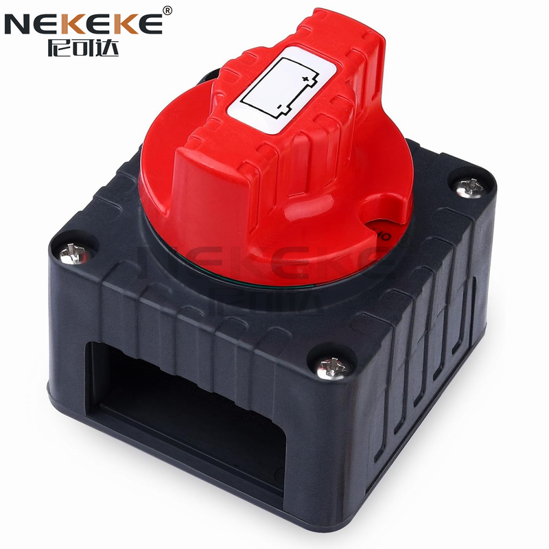 2-ALL-1-OFF Marine Isolator Switch 250A Continuous Rating Waterproof Battery Disconnect Switch