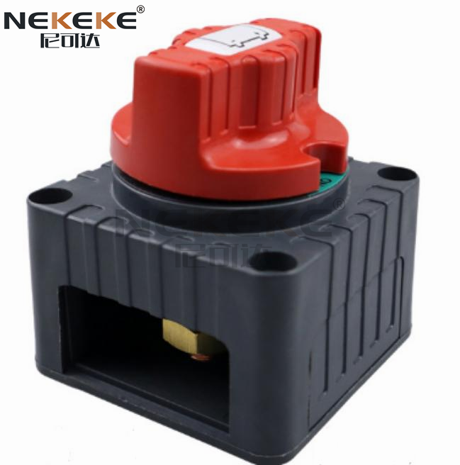 2-ALL-1-OFF Marine Isolator Switch 250A Continuous Rating Waterproof Battery Disconnect Switch