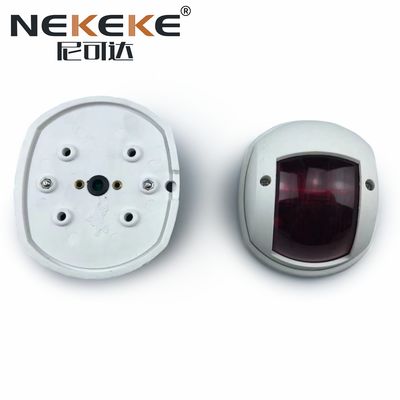 Luces de navegación marinas de 1W de potencia para yates, luces de navegación con intensidad luminosa de 2NM