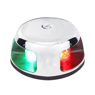 68×322mm LED Bi-Color Navigation Light with Marine Vessel Safety Compliance and Energy Efficient 12V 3W SS304 Design