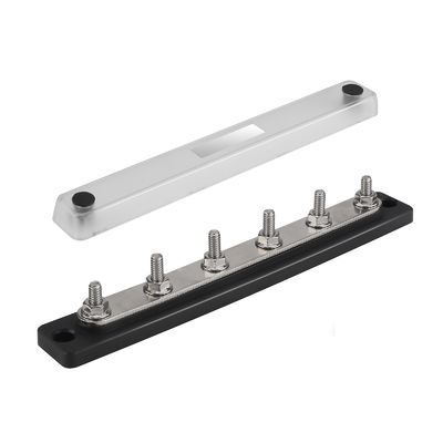 48V DC Nickel-plated Copper Marine Bus Bar with Flame Retardant ABS for High-power Applications